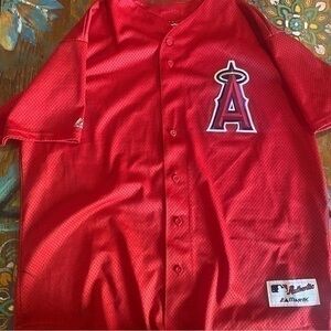 *Los Angeles Angels Majestic Team Jersey Men’s Size XL